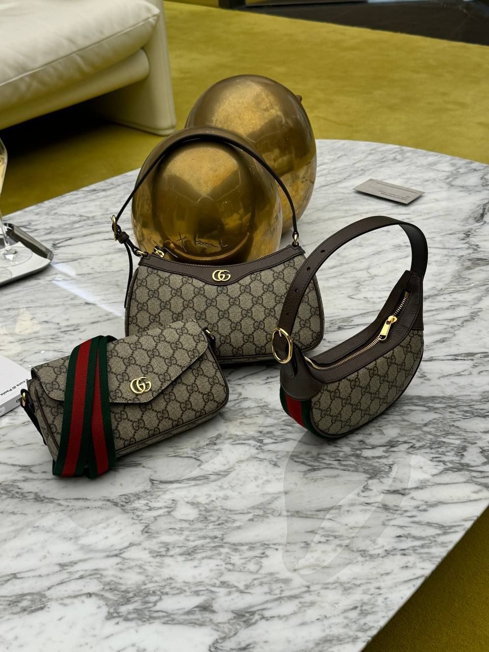 Quilted Leather Clutch - Style 10