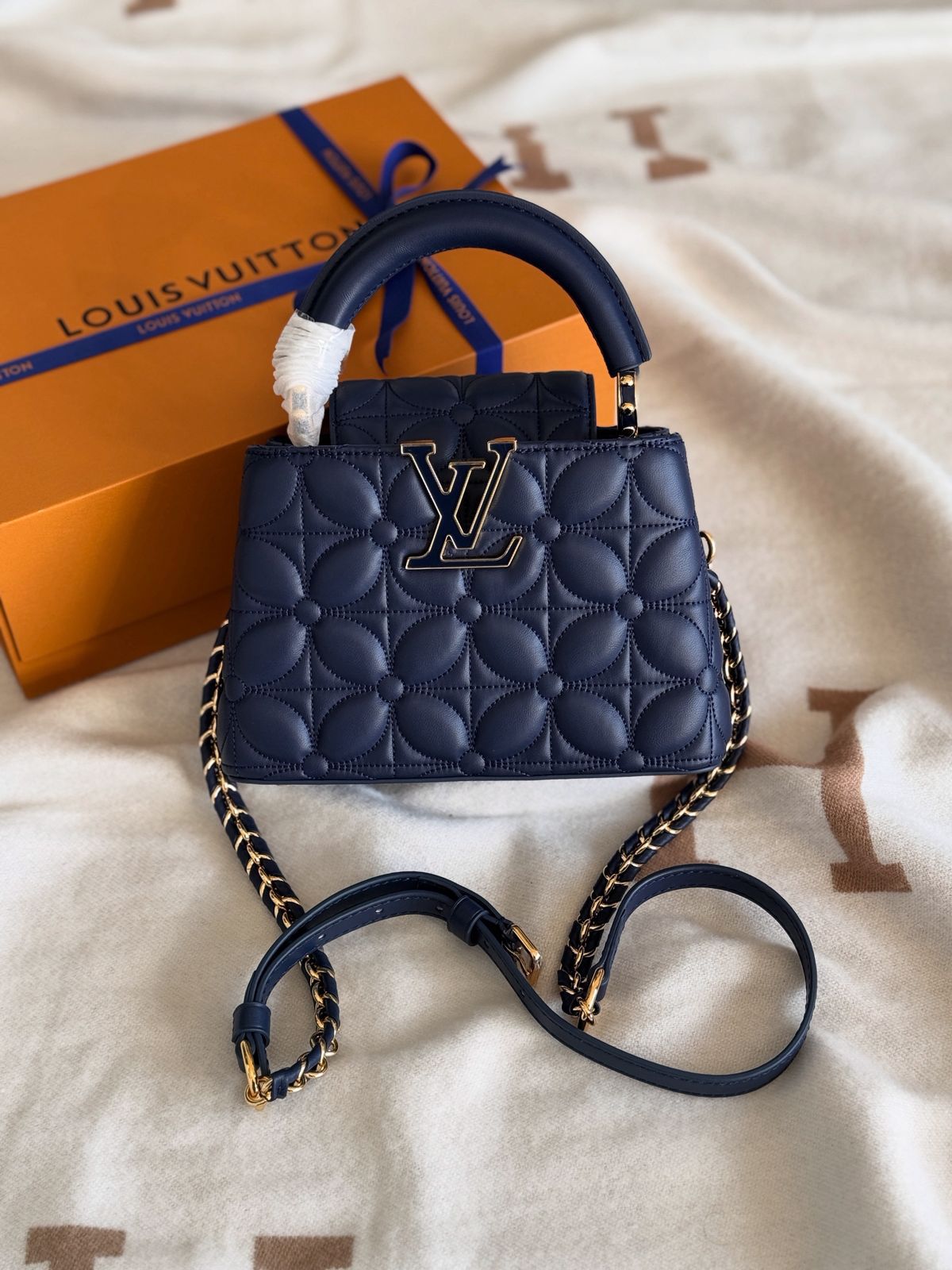 Classic Monogram Shoulder Bag - Style 13