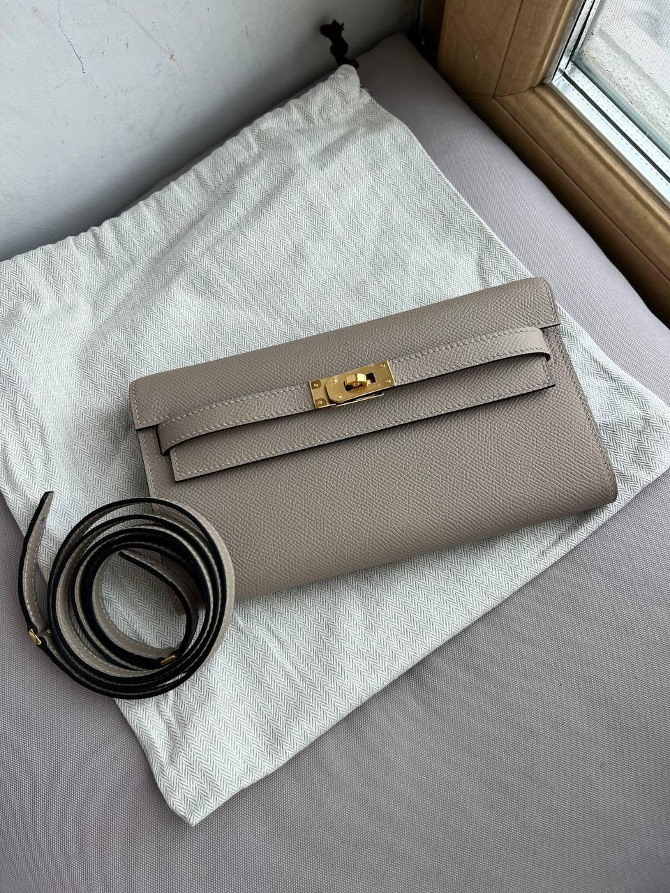 Quilted Leather Clutch - Style 42