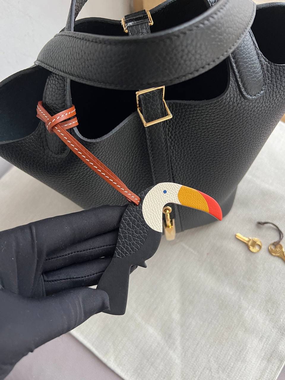 Quilted Leather Clutch - Style 52