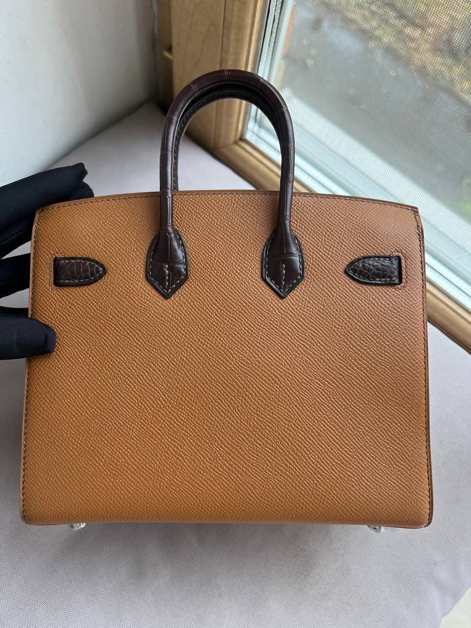 Quilted Leather Clutch - Style 55