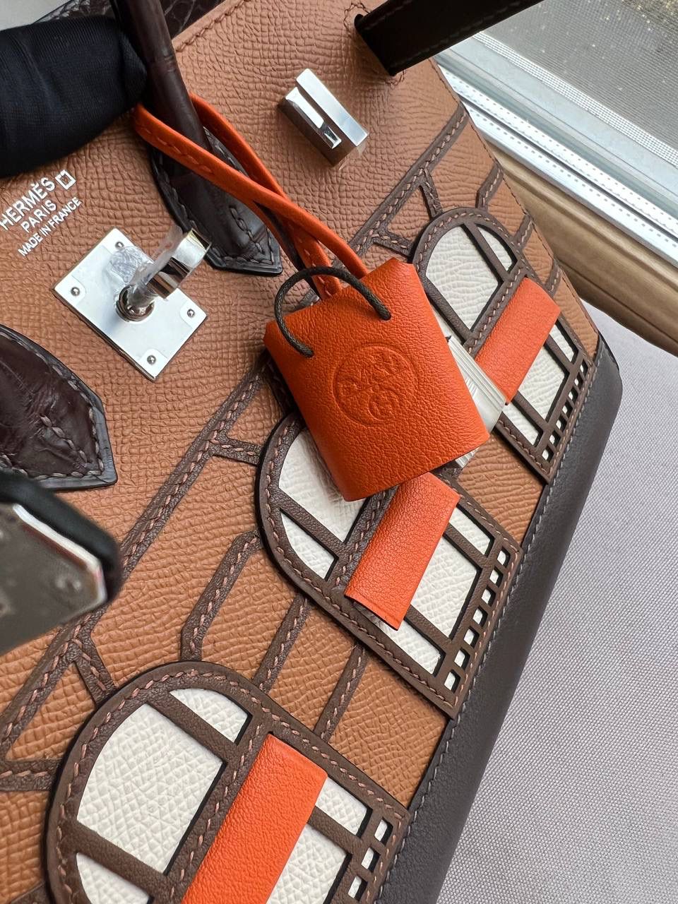 Premium Leather Crossbody Bag - Style 56