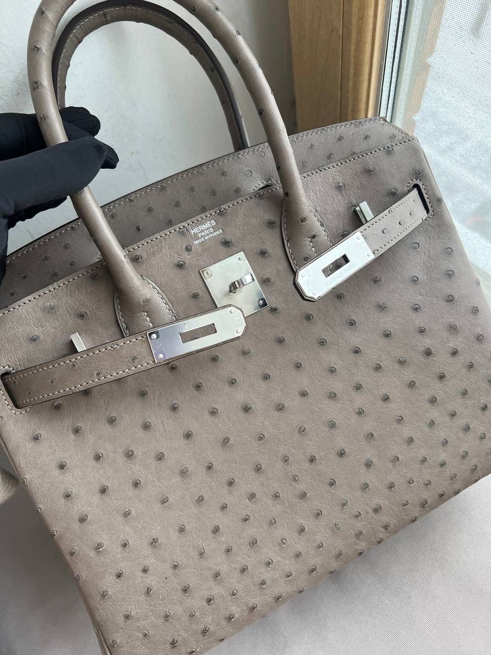 Quilted Leather Clutch - Style 61