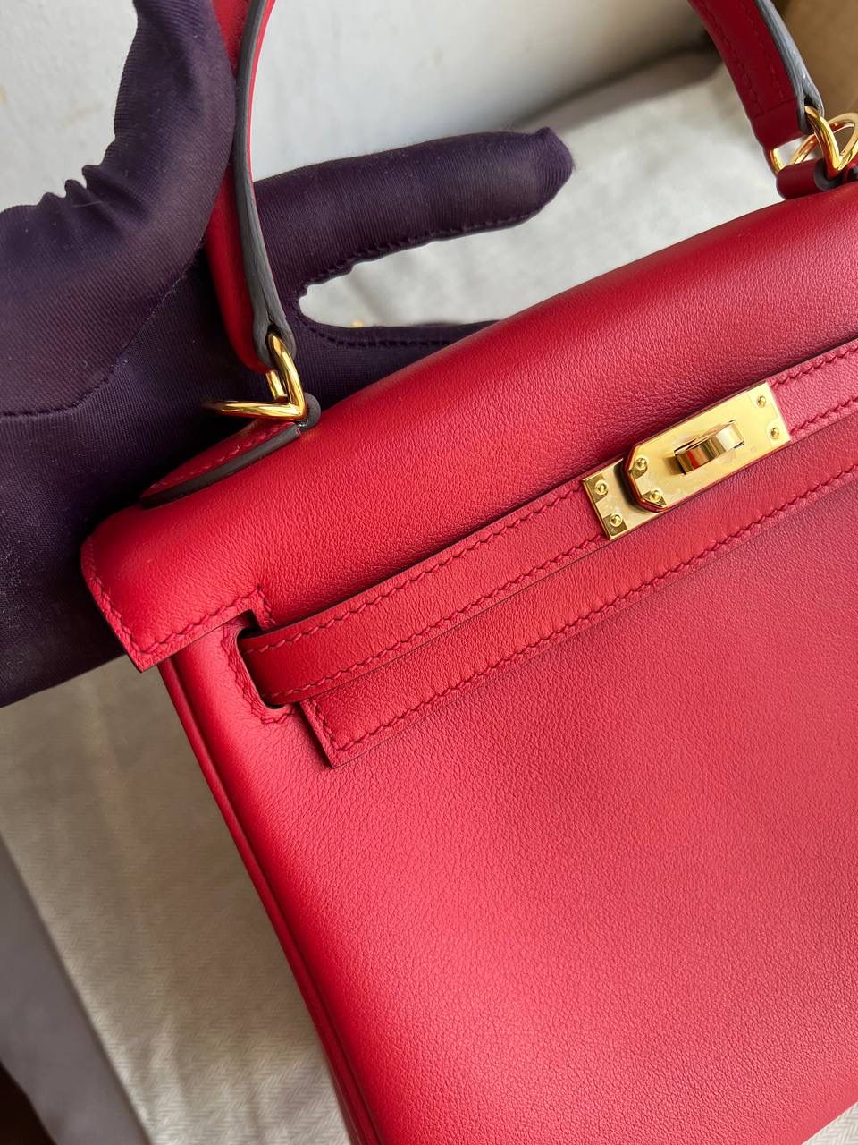 Premium Leather Crossbody Bag - Style 63