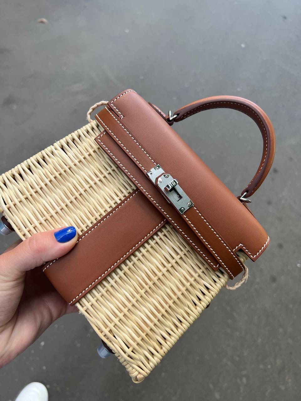 Quilted Leather Clutch - Style 63