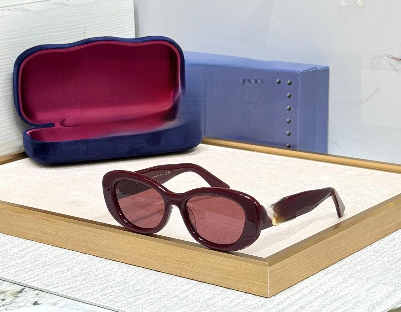 Elegant Round Frame Sunglasses - Style 2